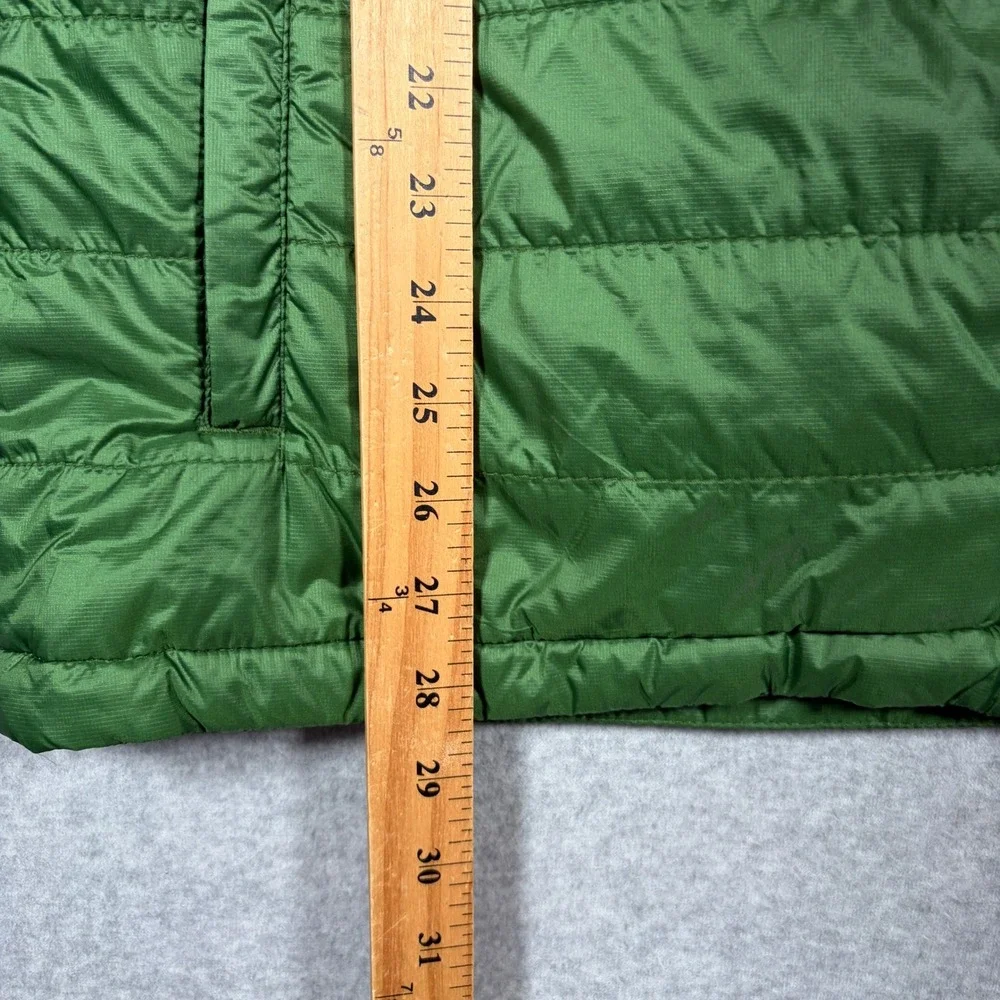 Columbia Puffer Jacket Men's Large Green Omni-Heat Insulated Full Zip 1626061